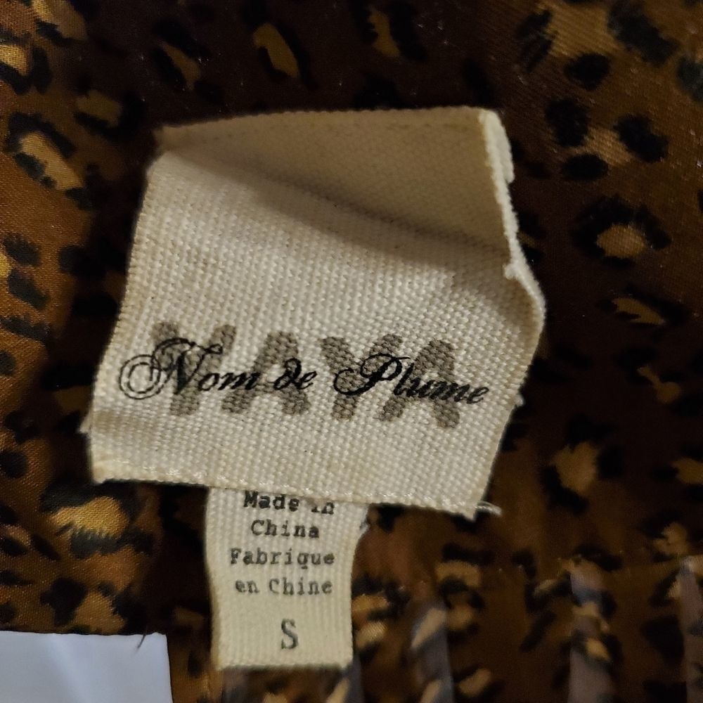Cheetah Leopard Print Racerback Tank Top - Picture 3 of 7